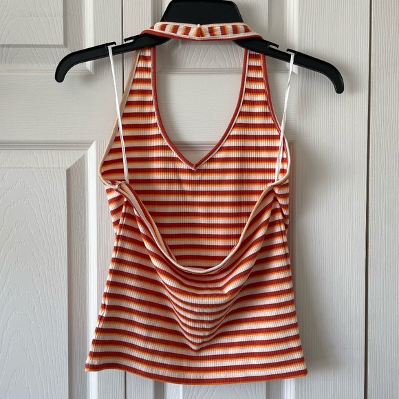 American Eagle Striped Halter Top - Picture 6 of 6